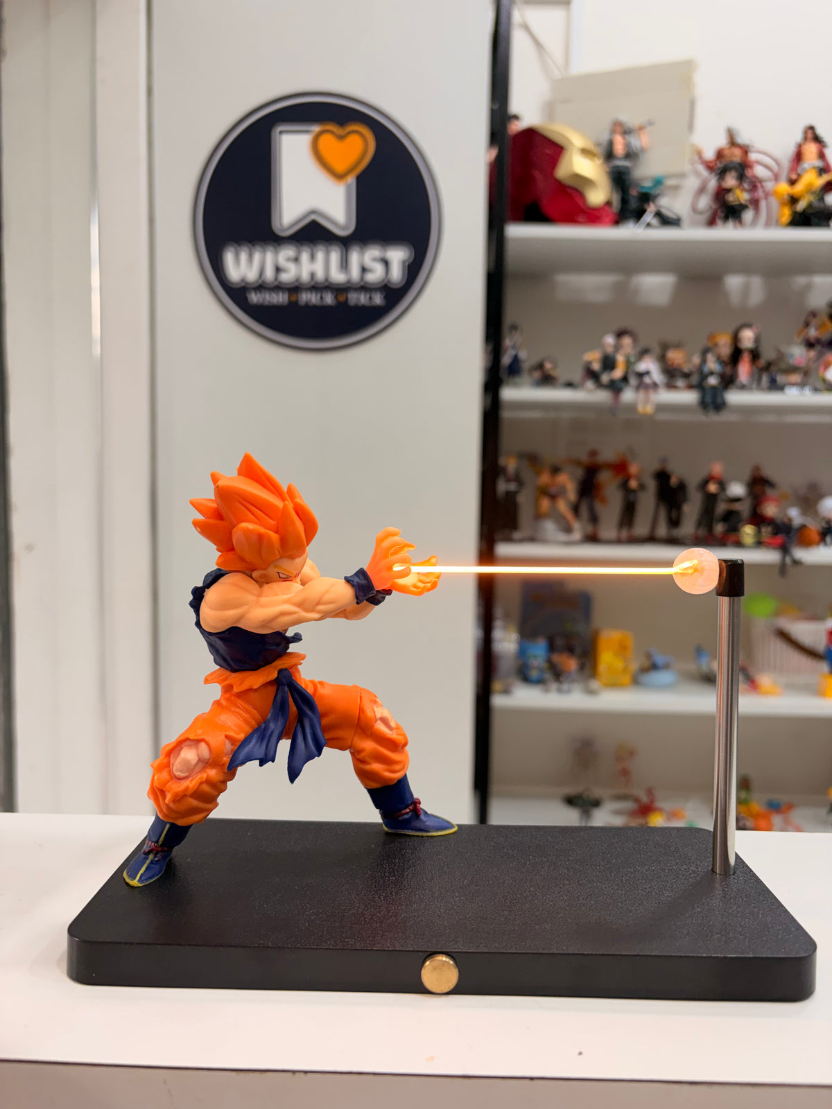 Goku Magnetic Levitation Kamehameha Light lamp | Dragon Ball Z Collectible