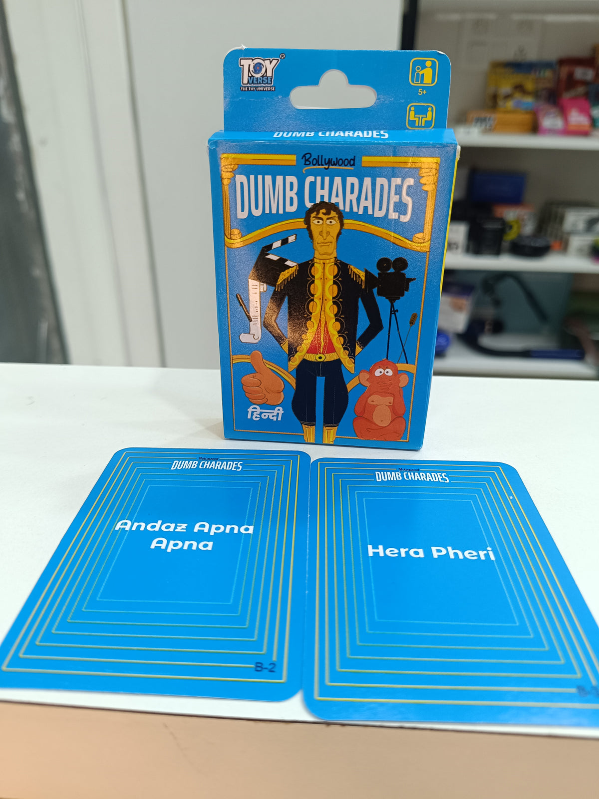 Bollywood Dumb Charades Card Game | Hindi Movie Guessing Party Game for Kids