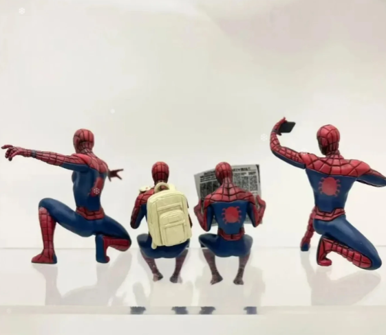 Spider-Man Action Figure Set of 4 – Collectible Mini Figures