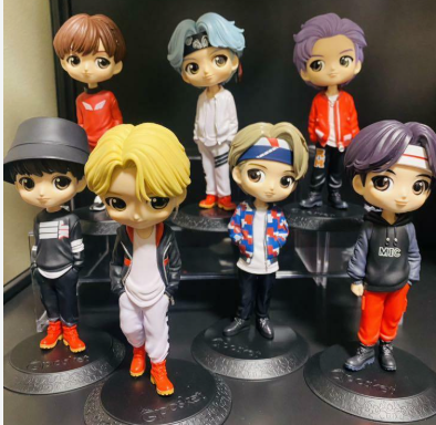 BTS Full Crew Collectible Figure Set