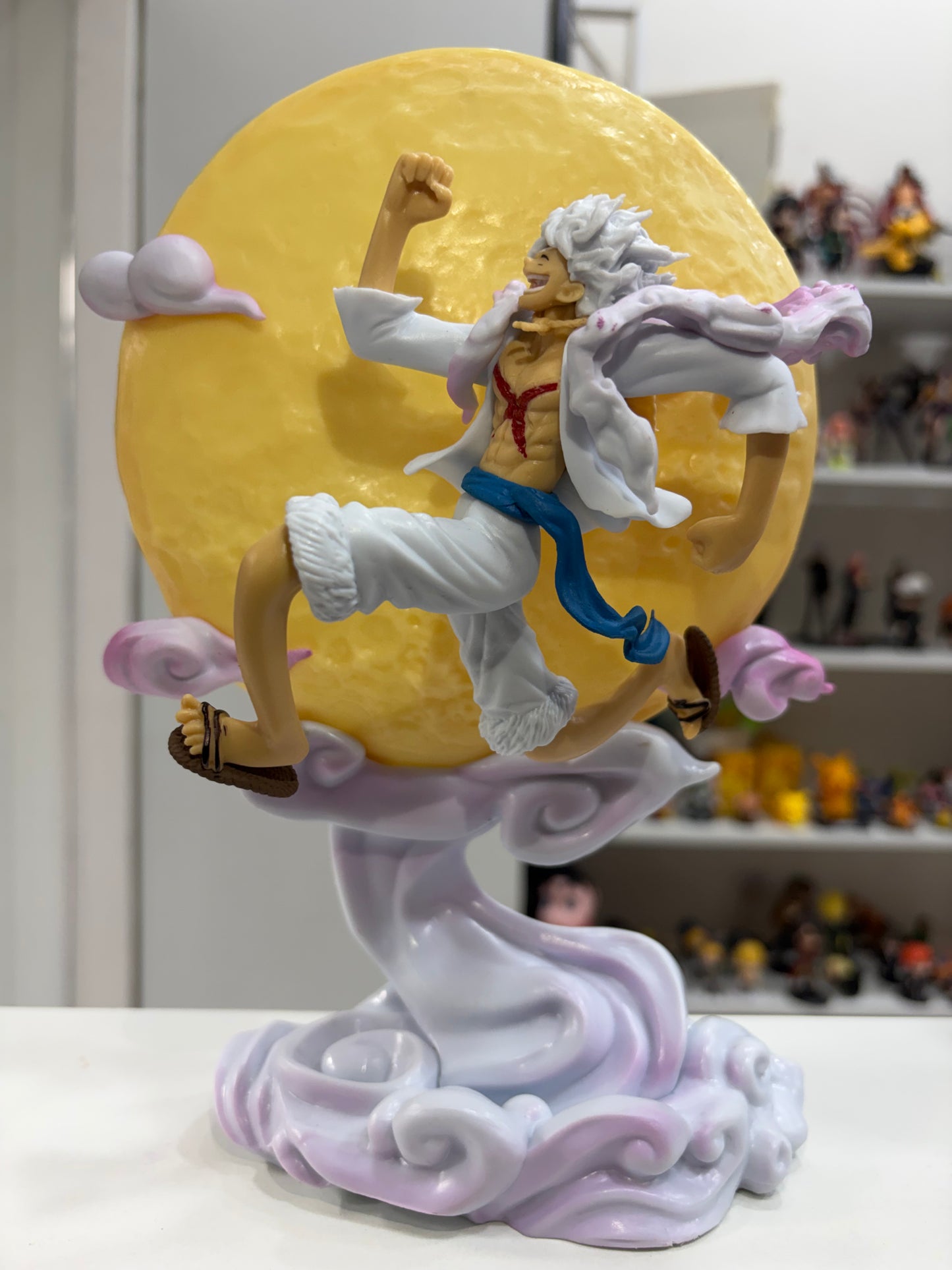 luffy moon lamp 25 cm