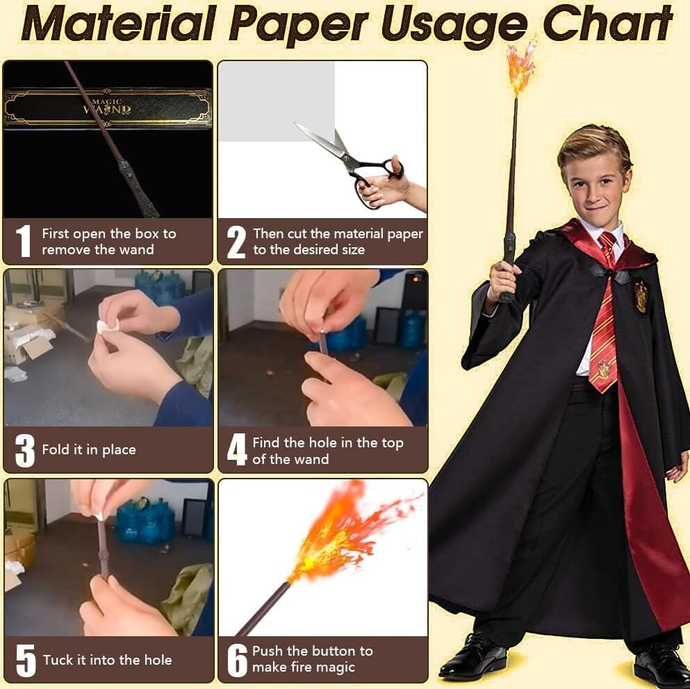 Harry Potter Series Magic Wand Collection