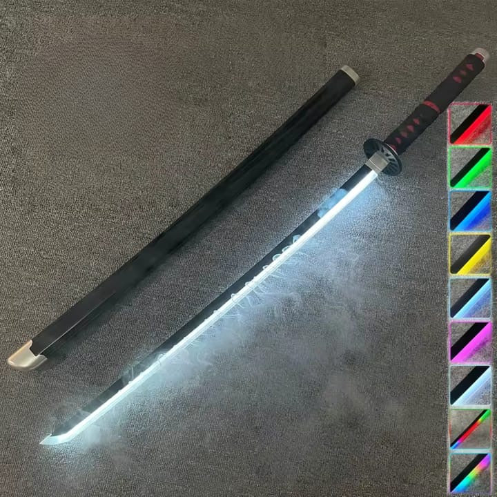 Smoke Katana | multi - colour LED glowing blade | 104 cm | 10 variants