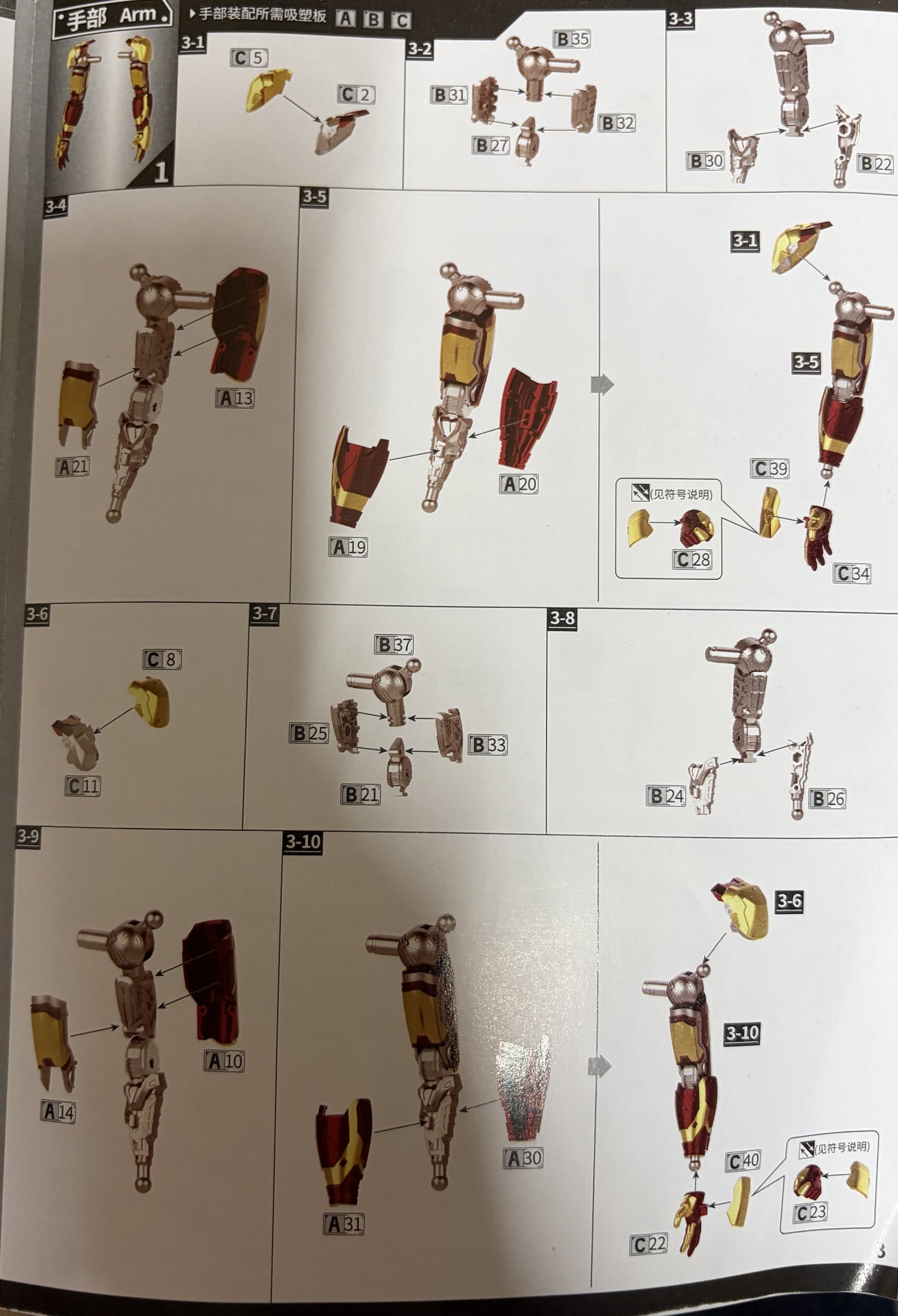 FONDJOY Iron Man Mark XLII Model(DIY) Kit