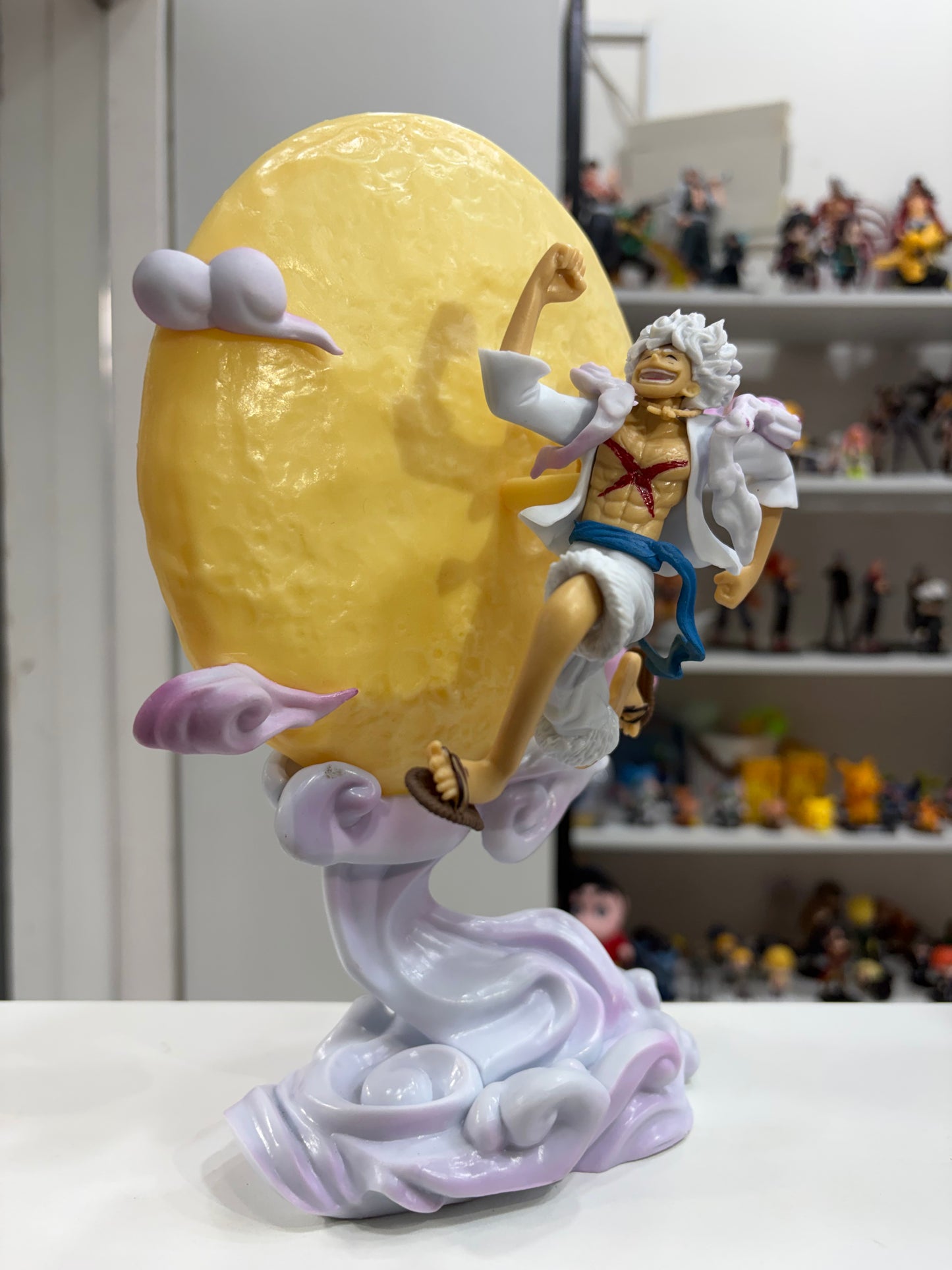 luffy moon lamp 25 cm