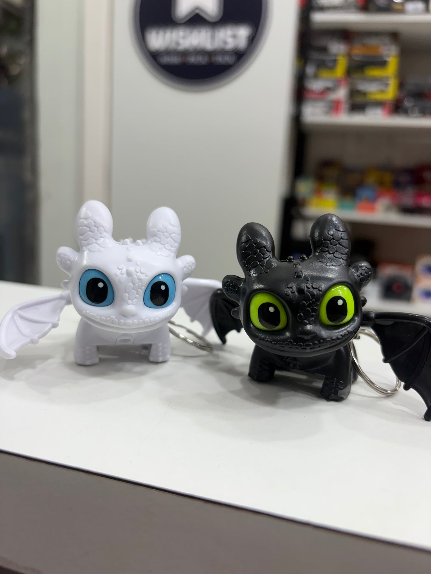 Black Fury Keychain – Stylish Mini Collectible
