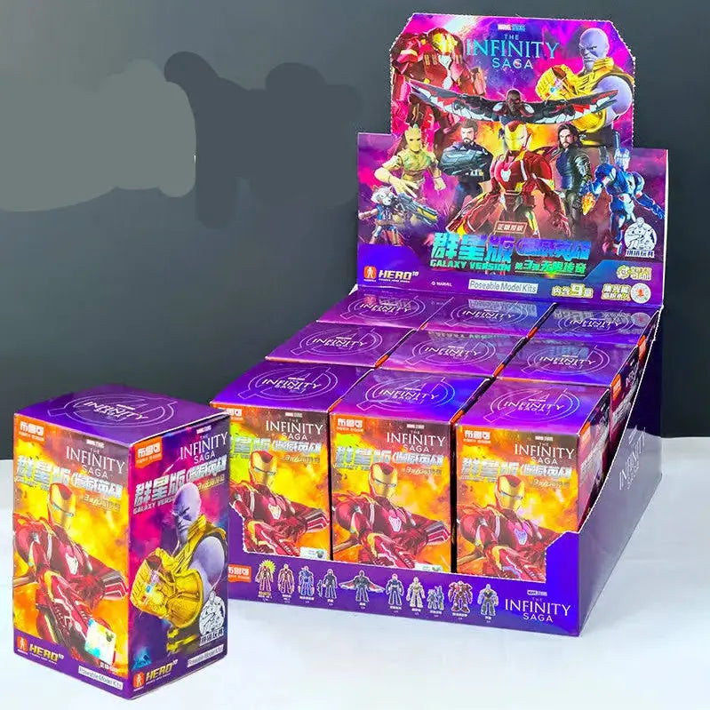 Marvel Infinity Saga Galaxy Version – Set of 10 Poseable Model Kits
