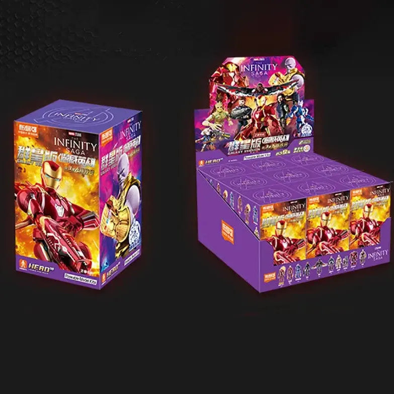 Marvel Infinity Saga Galaxy Version – Set of 10 Poseable Model Kits