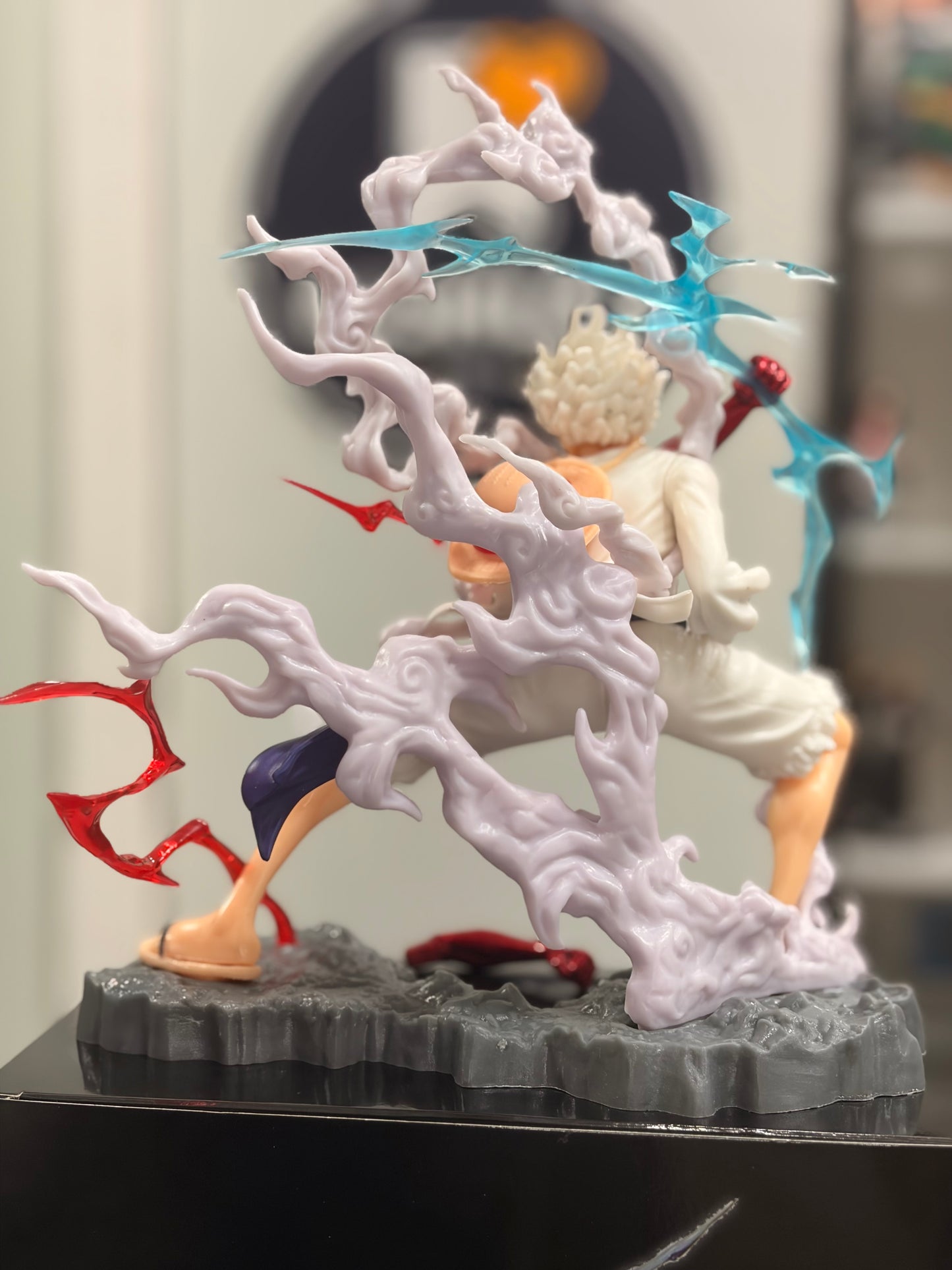 Luffy Gear 5 Attacking Action Figure