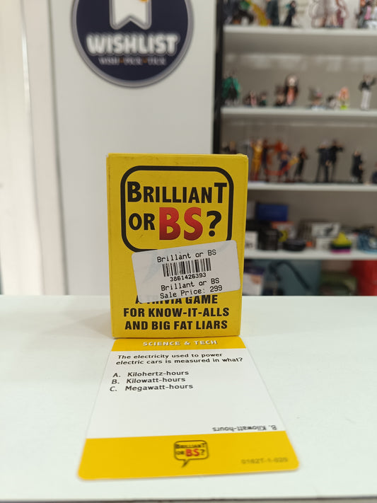 Brilliant or Bs