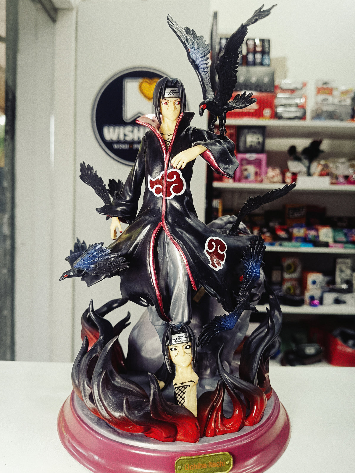 Itachi  premium crow figures|30 cm