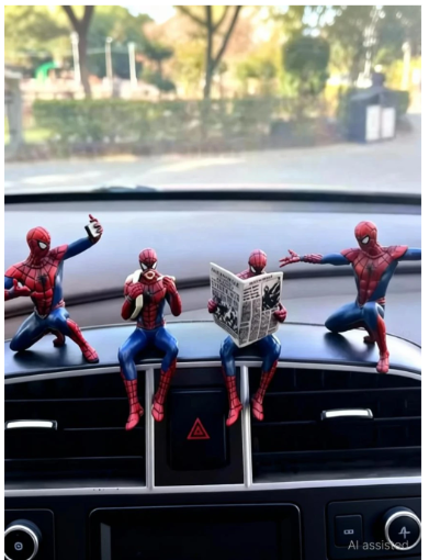 Spider-Man Action Figure Set of 4 – Collectible Mini Figures