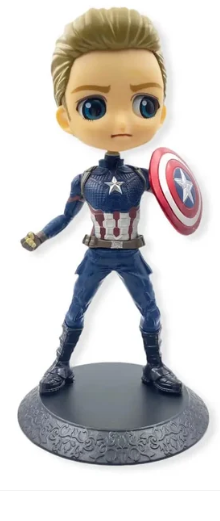 CAPTAIN AMERICA WITHOUT MASK QPOSKET