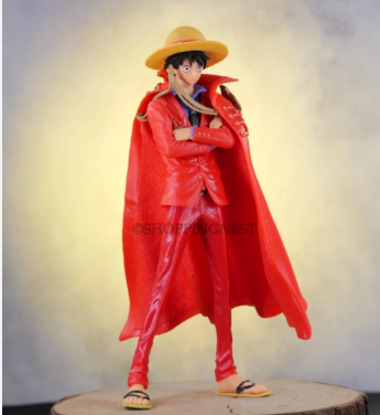 One Piece Monkey D. Luffy Red Coat Pose Action Figure