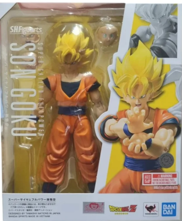 Goku Super Saiyan Action Figure – Interchangeable Faces and  Hands
