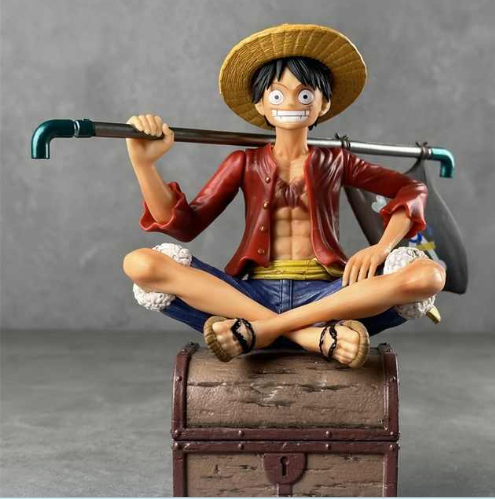 One Piece Monkey D. Luffy Sitting Figure