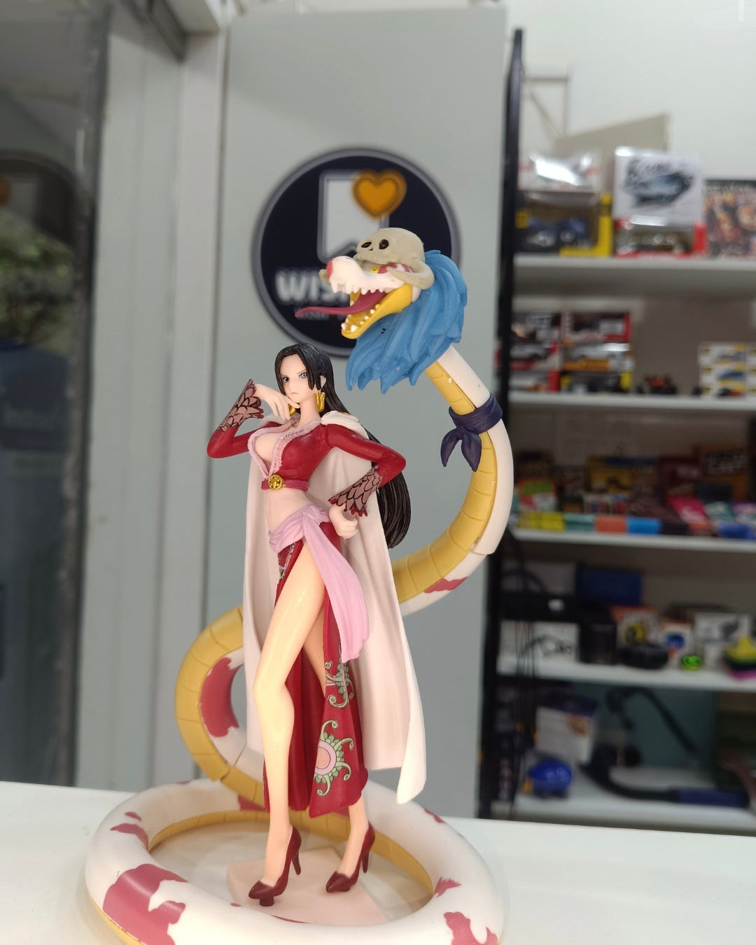 Boa Snake Action Figure – One Piece Anime Collectible