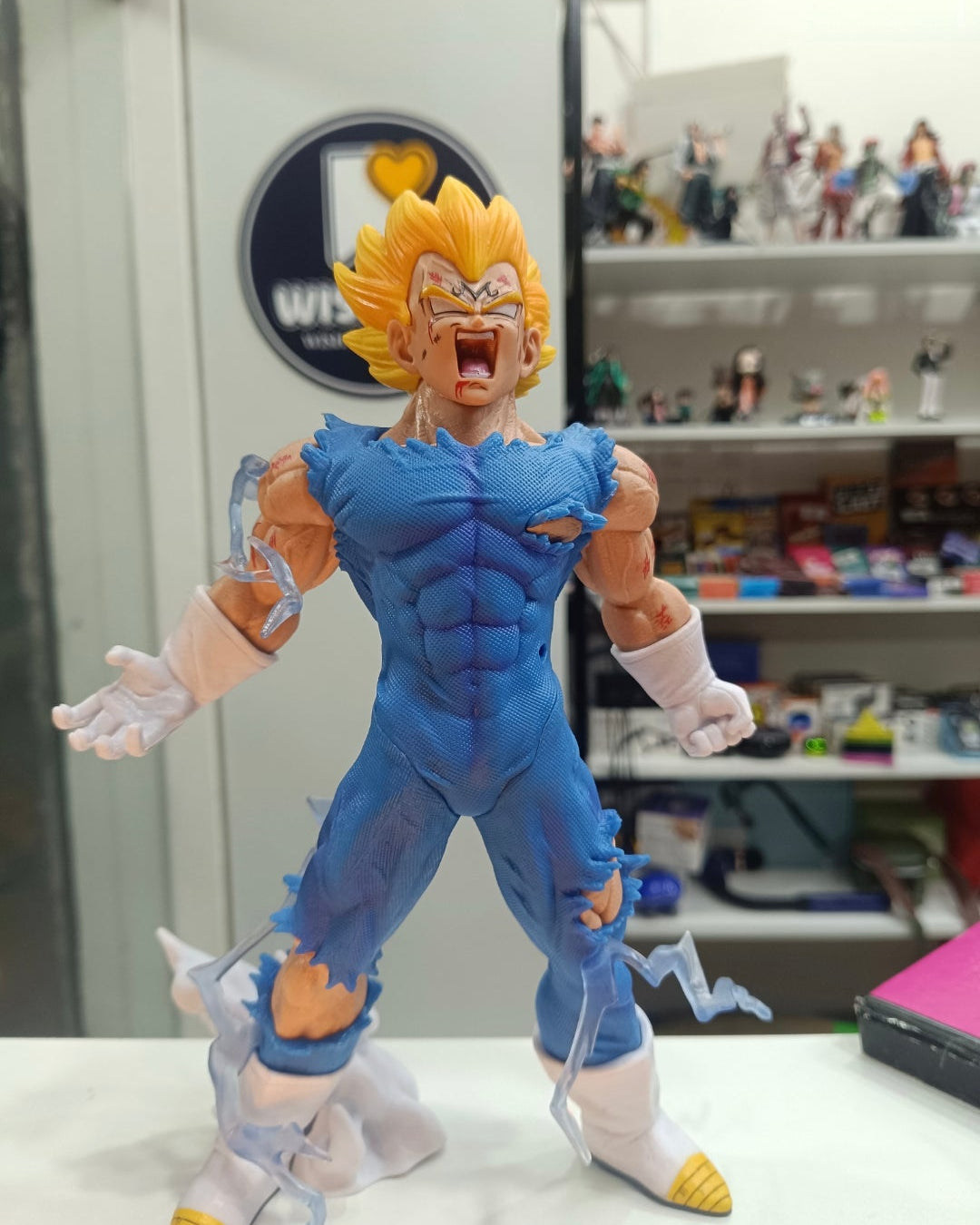 Super Saiyan Vegeta Battle Damage Action Figure – Dragon Ball Z Collectible