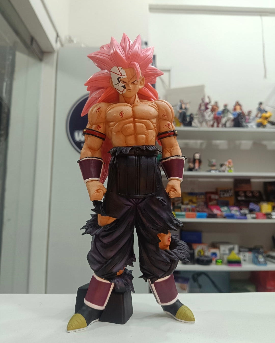 Super Saiyan Rosé 3 Goku Black (Crimson Masked Saiyan) Action Figure – Super Dragon Ball Heroes Collectible