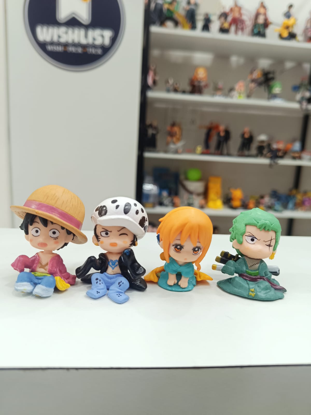 One Piece Mini Figure Set of 4