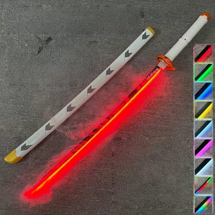 Smoke Katana | multi - colour LED glowing blade | 104 cm | 10 variants