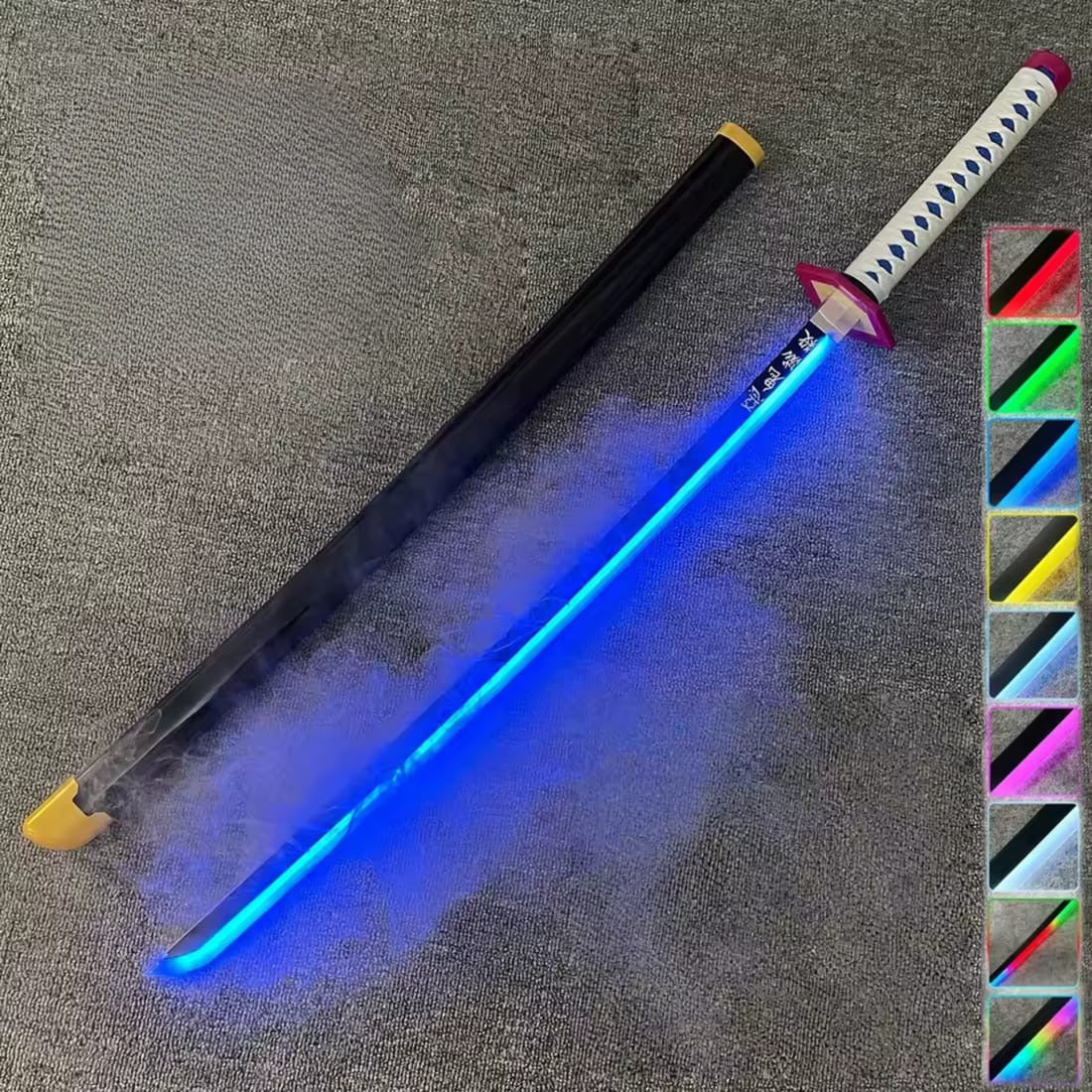 Smoke Katana | multi - colour LED glowing blade | 104 cm | 10 variants