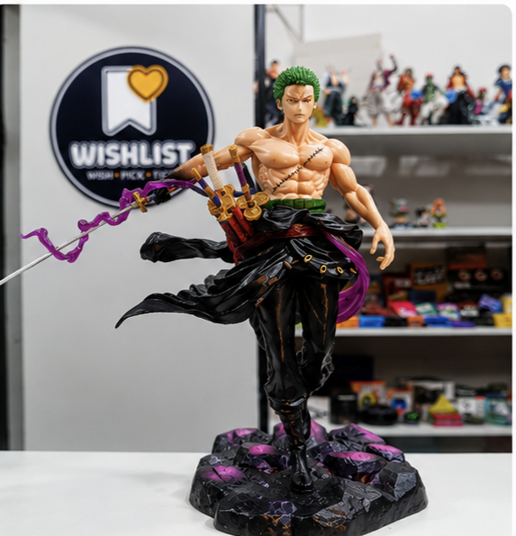 Roronoa Zoro Running Action Figure – One Piece Collectible
