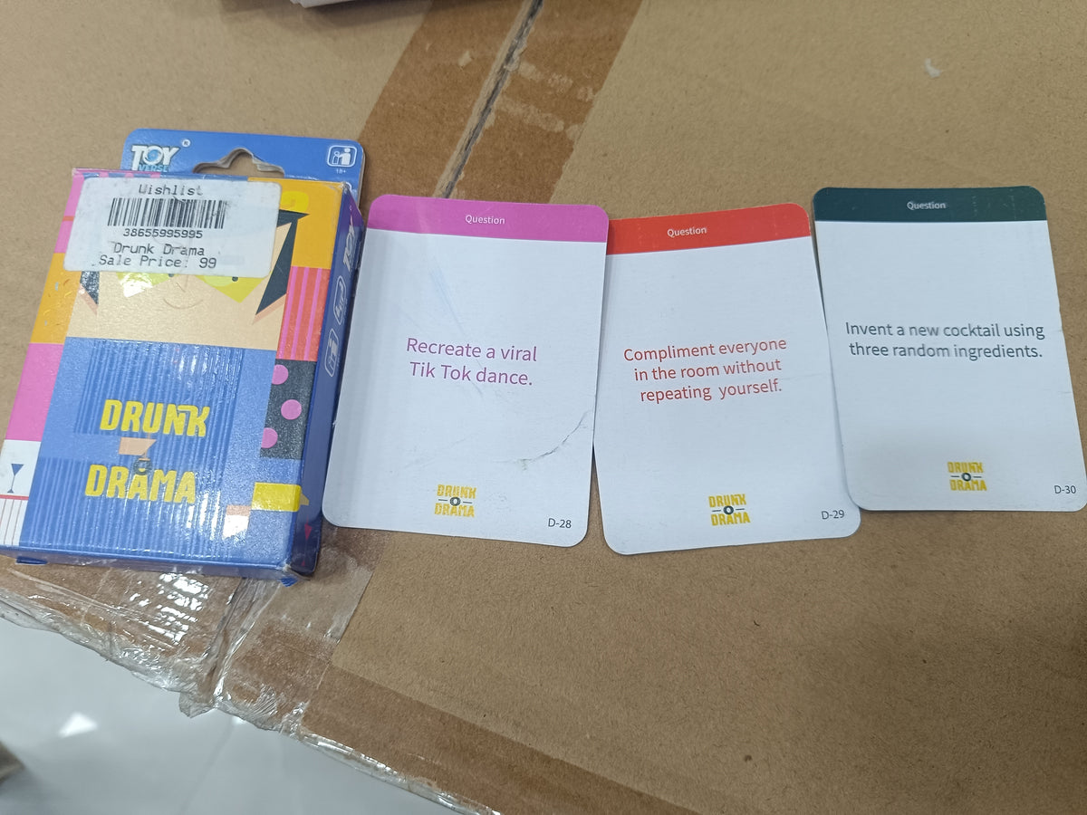 Drunk and Drama | Card Game