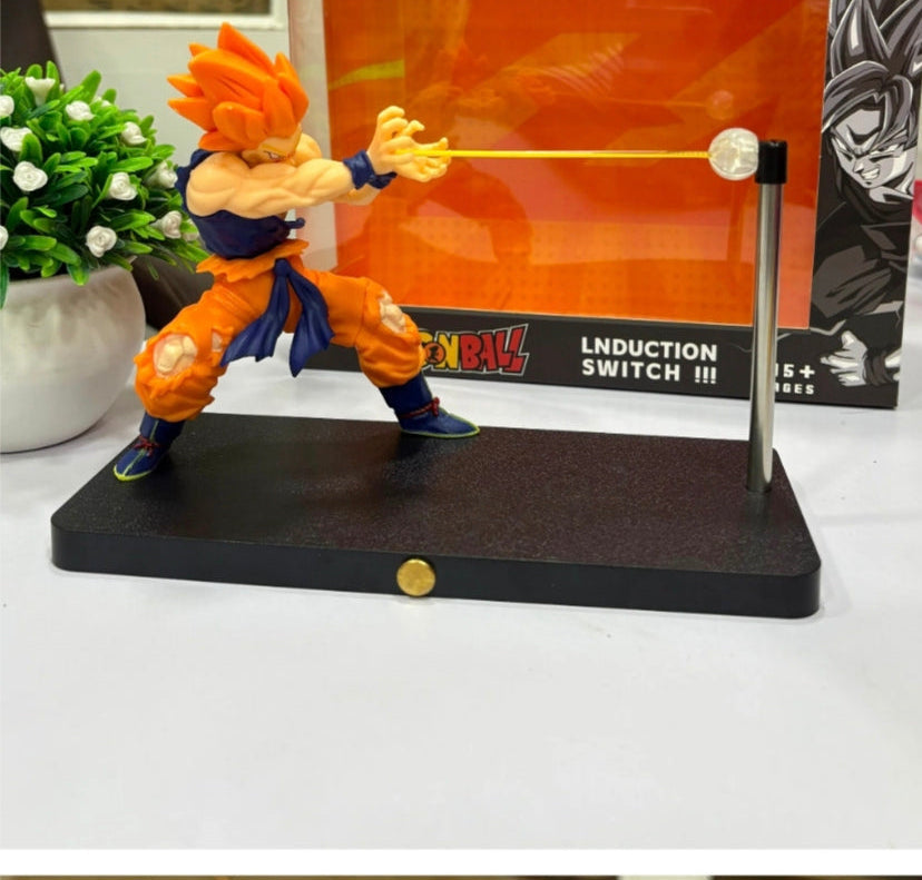 Goku Magnetic Levitation Kamehameha Light Figure | Dragon Ball Z Collectible