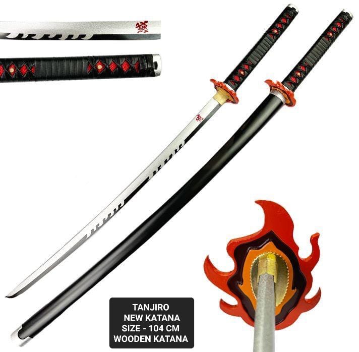 Tanjiro New Wooden Katana